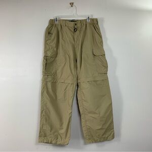 REI Men’s  convertible cargo pants khaki-Large